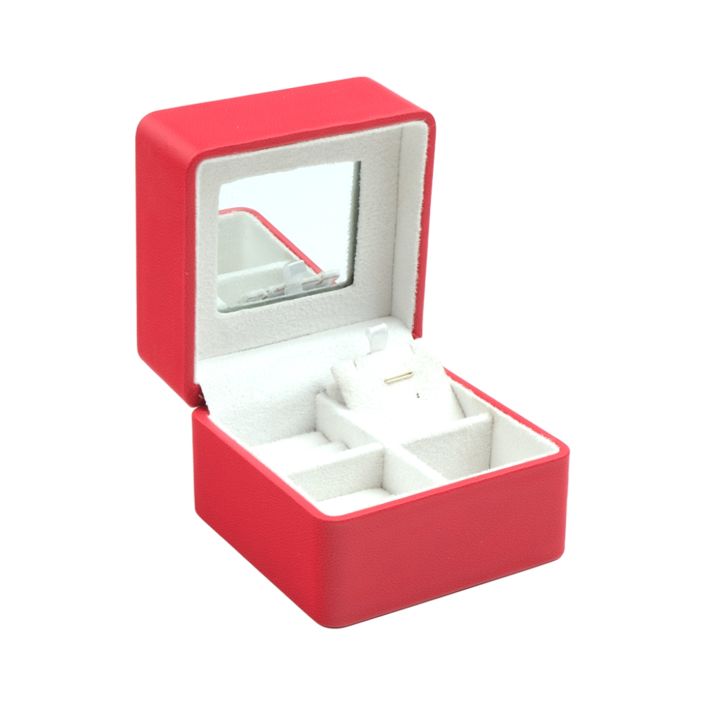 Sezer - Deri Kaplamalı Mini Set Kutusu 10x10cm